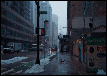 Snowfall-in-Times-Square-NYC